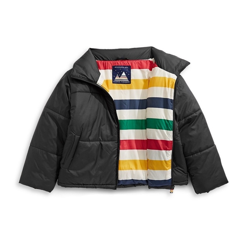 ‼️ Hudson’s Bay Stripe Short Puffer